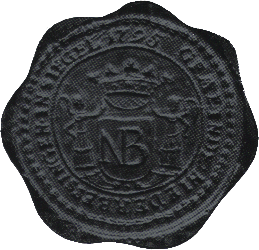 Siegel der Gemeinde Nieder-Bessingen aus dem Jahre 1795